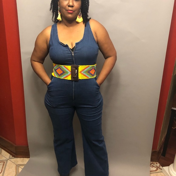 ๐ Tribal beaded belt - Picture 2 of 3